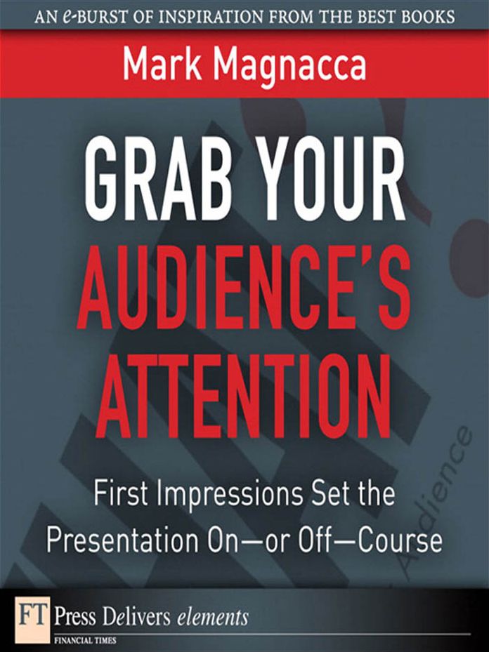 Grab Your Audience's Attention: First Impressions Set the Presentation On or Off--Course