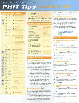 Prentice Hall IT Phit Tips PowerPoint 2007
