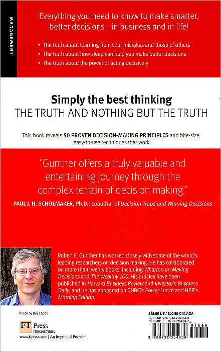 The Truth About Making Smart Decisions