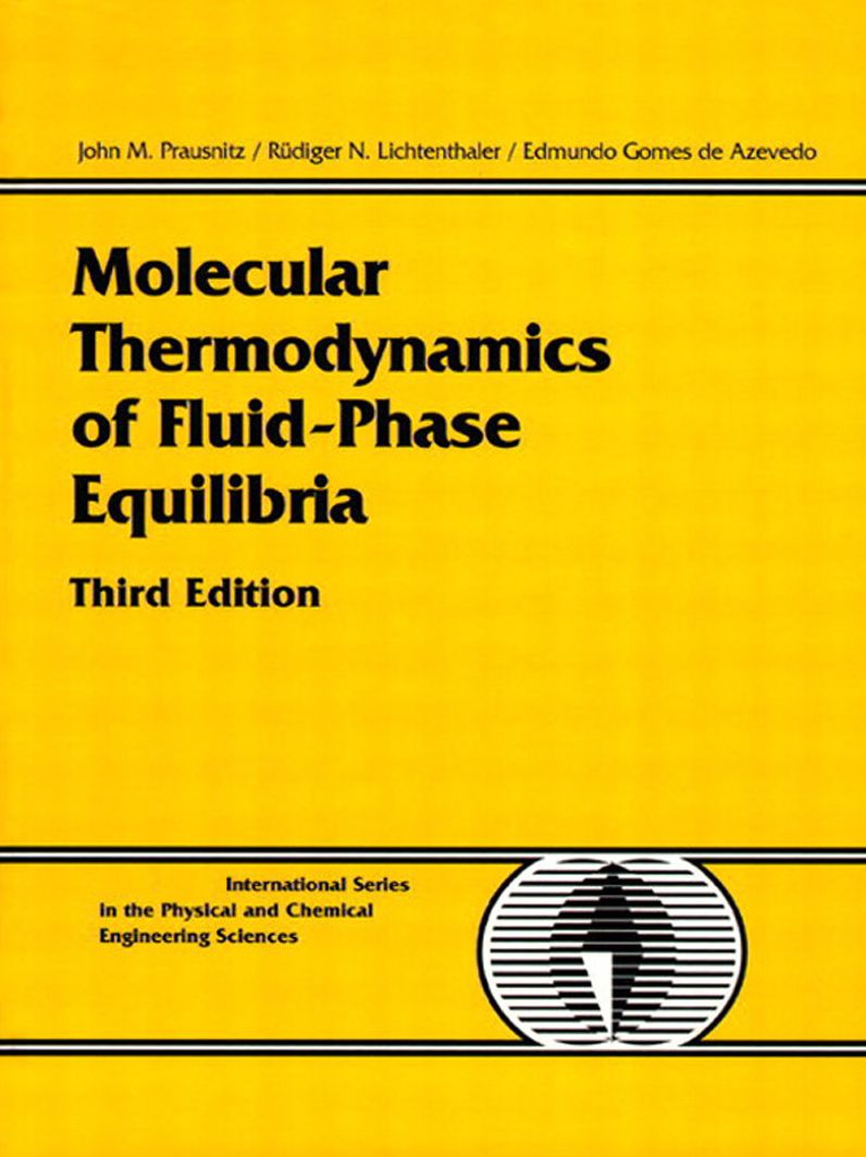 Molecular Thermodynamics of Fluid-Phase Equilibria: MOLEC THERMODYN FLUI _c3