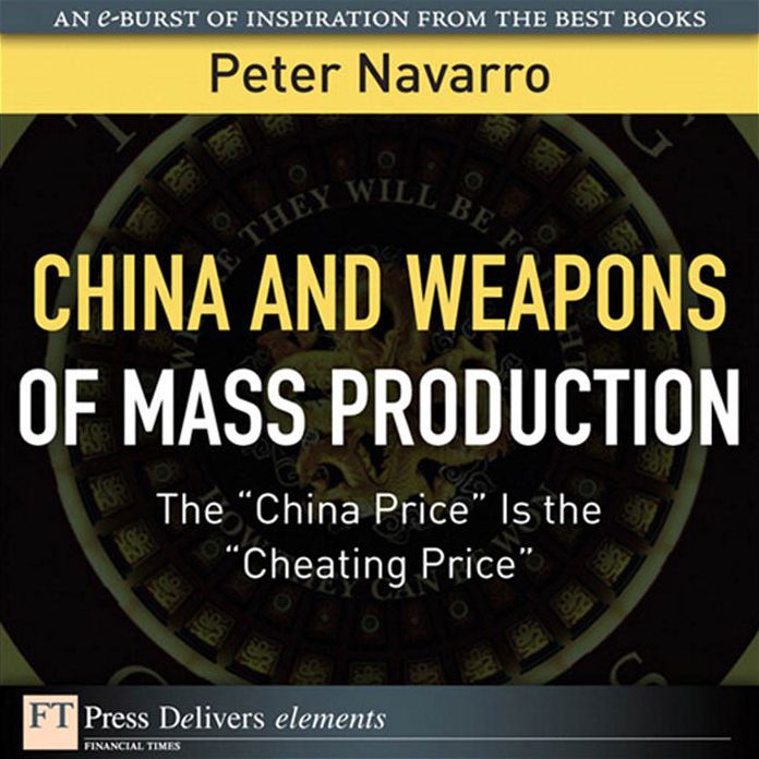 China and Weapons of Mass Production: The "China Price" Is the "Cheating Price"