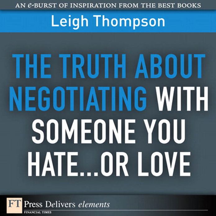 The Truth About Negotiating with Someone You Hate...or Love