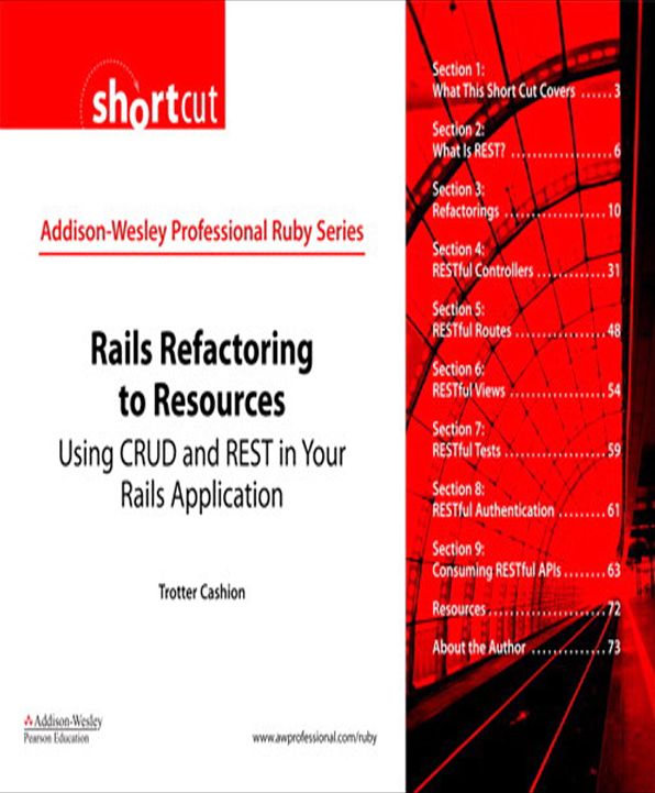 Rails Refactoring to Resources (Digital Short Cut): Using CRUD and REST in Your Rails Application