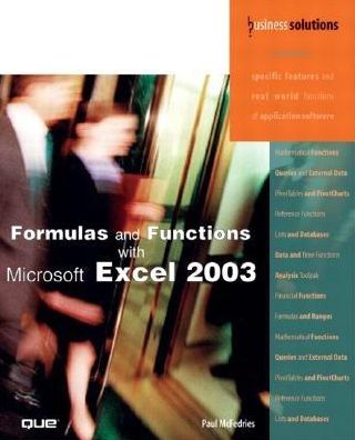 Formulas and Functions with Microsoft Excel 2003
