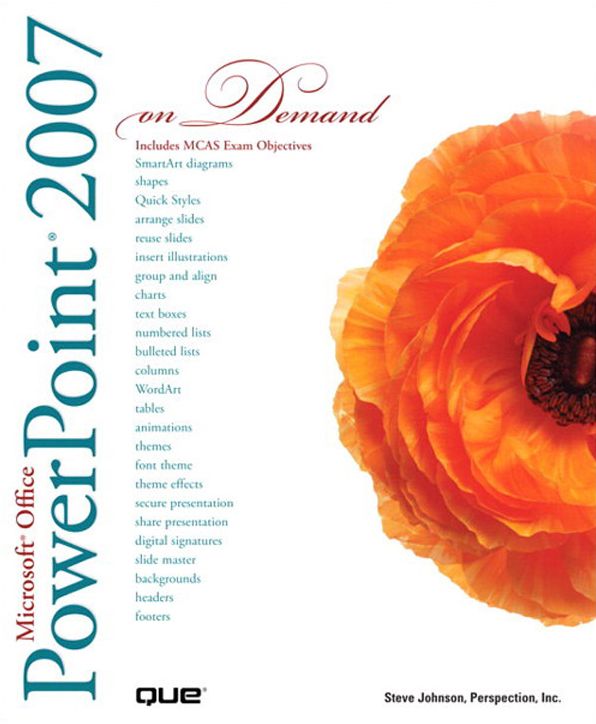 Microsoft Office PowerPoint 2007 On Demand