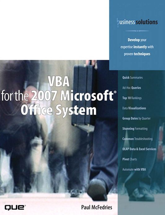 VBA for the 2007 Microsoft Office System (Adobe Reader)