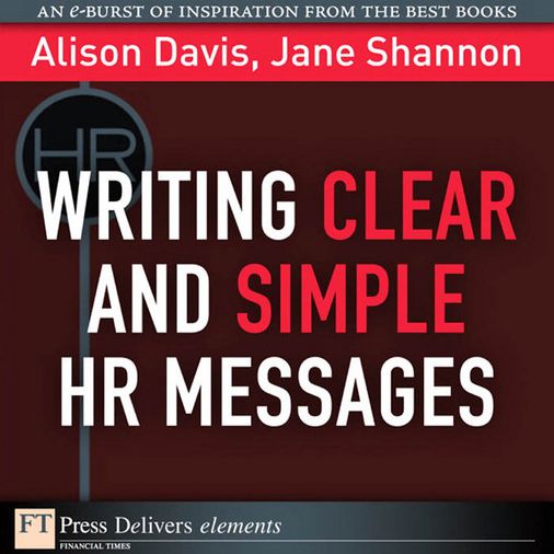 Writing Clear and Simple HR Messages