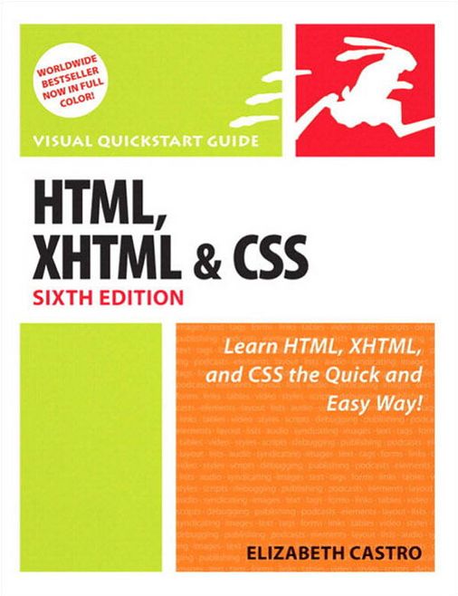 HTML, XHTML, and CSS, Sixth Edition: Visual QuickStart Guide