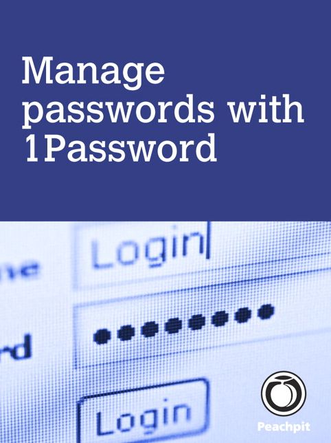 Manage passwords, with 1Password