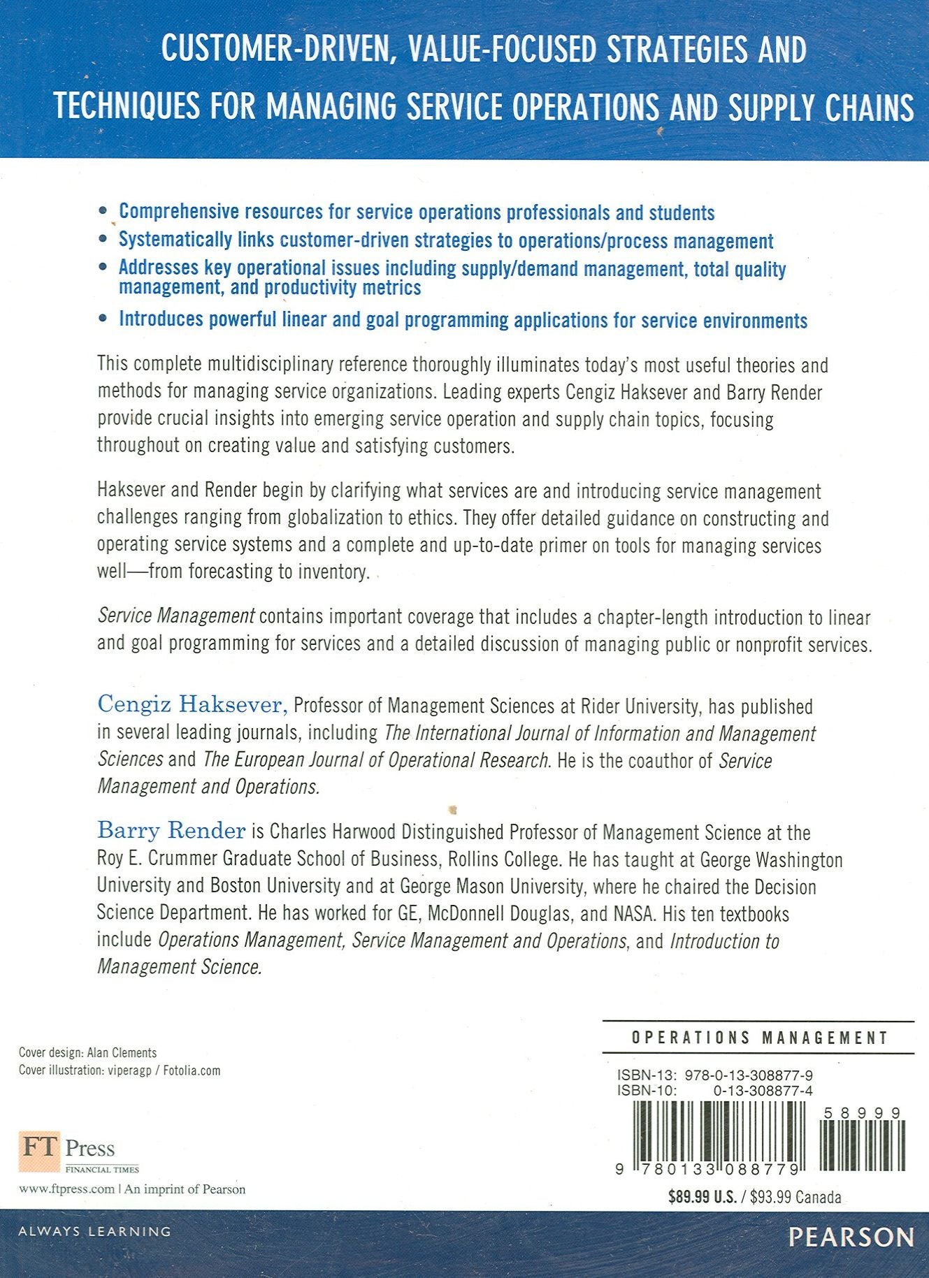 Service Management: An Integrated Approach to Supply Chain Management and Operations