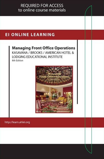 Managing Front Office Operations Online Component (AHLEI) -- Access Card