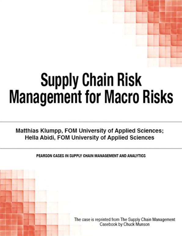 Supply Chain Risk Management for Macro Risks