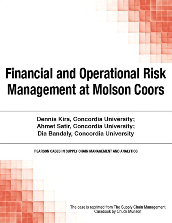 Financial and Operational Risk Management at Molson Coors