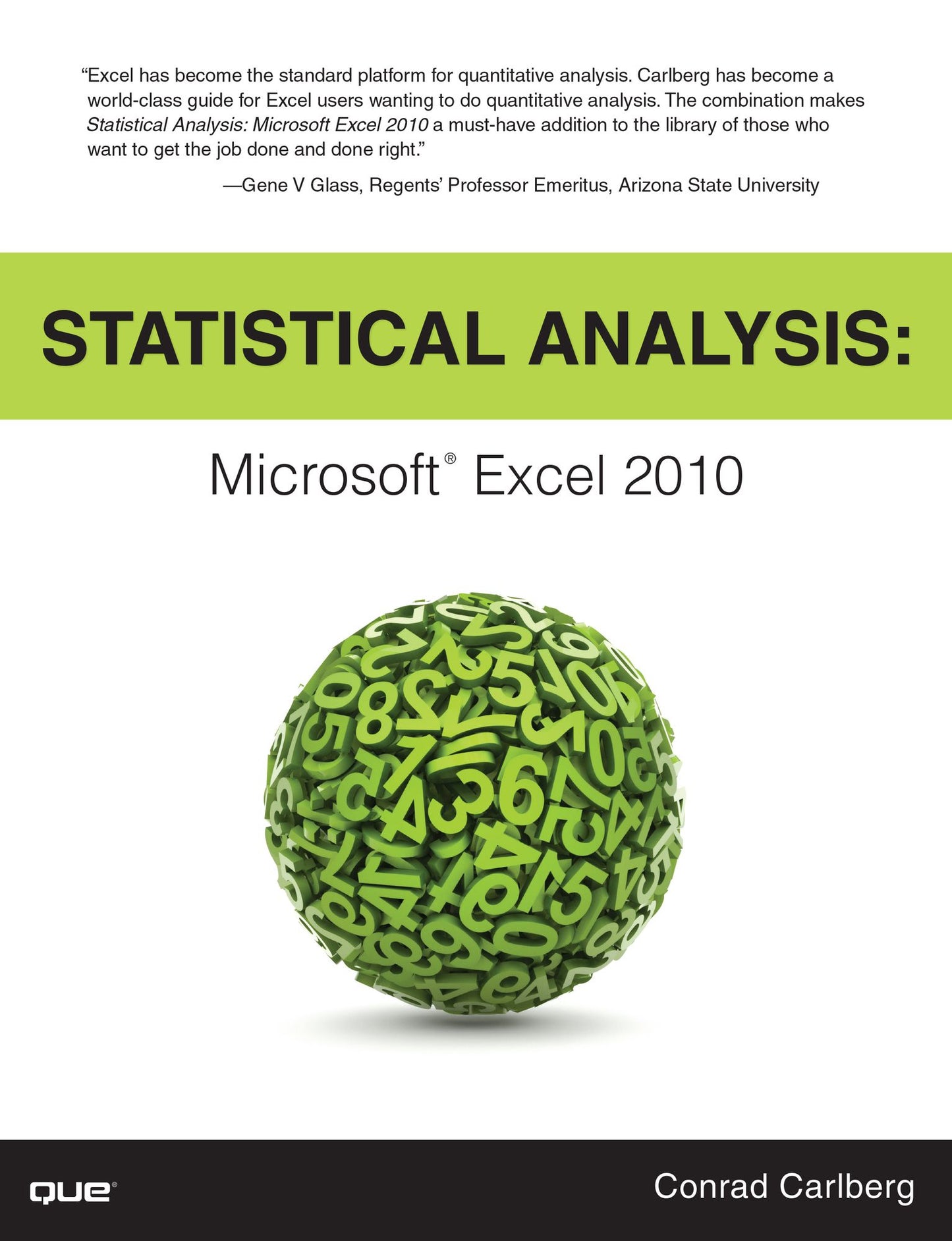 Statistical Analysis: Microsoft Excel 2013