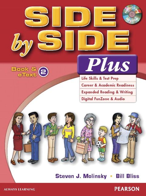 Side by Side Plus 2 Book & Etext with CD