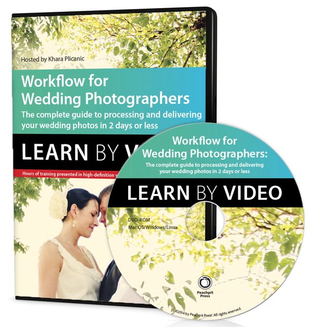 Workflow for Wedding Photographers: Learn by Video: Edit, design, and deliver everything from proofs to album layout in a single day
