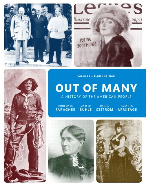 Out of Many, Volume 2 Plus NEW MyHistoryLab for US History -- Access Card Package