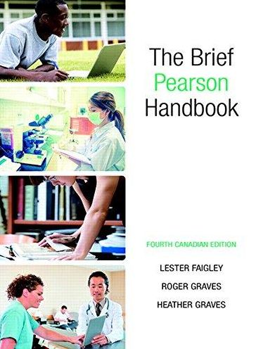 Brief Pearson Handbook -Text Only (Canadian)