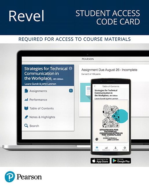 REVEL for Strategies for Technical Communication in the Workplace -- Access Card