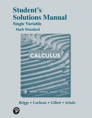 Student's Solutions Manual for Single Variable Calculus