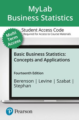 MyLab Statistics with Pearson eText -- Standalone Access Card -- for Basic Business Statistics