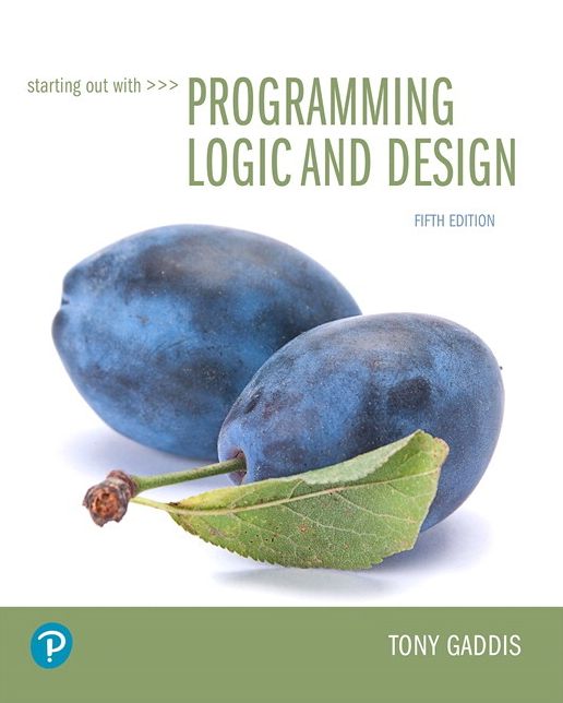 Starting Out With Programming Logic and Design - With Access