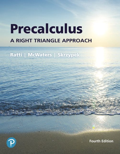 Precalculus: A Right Triangle Approach plus MyLab Math with Pearson eText -- Access Card Package