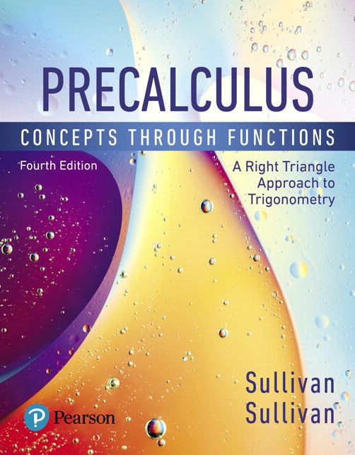Precalculus: Concepts Through Functions, A Right Triangle Approach to Trigonometry Plus MyLab Math with eText -- Access Card Package