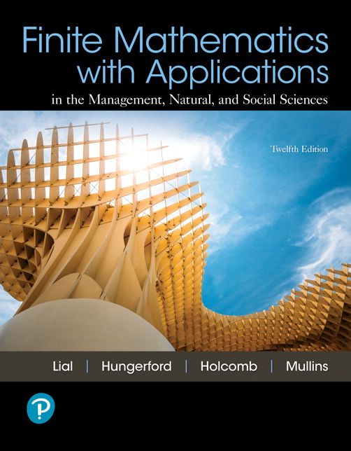Finite Mathematics with Applications and MyLab Math with Pearson eText -- Title-Specific Access Card Package