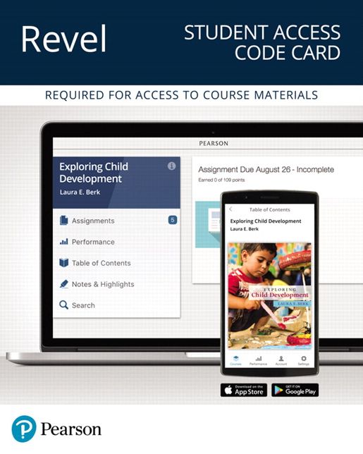 REVEL for Exploring Child Development -- Access Card