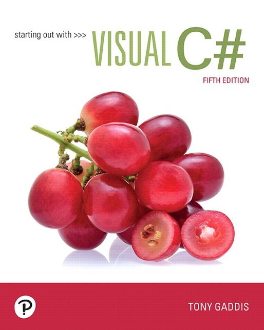 Starting Out with Visual C#