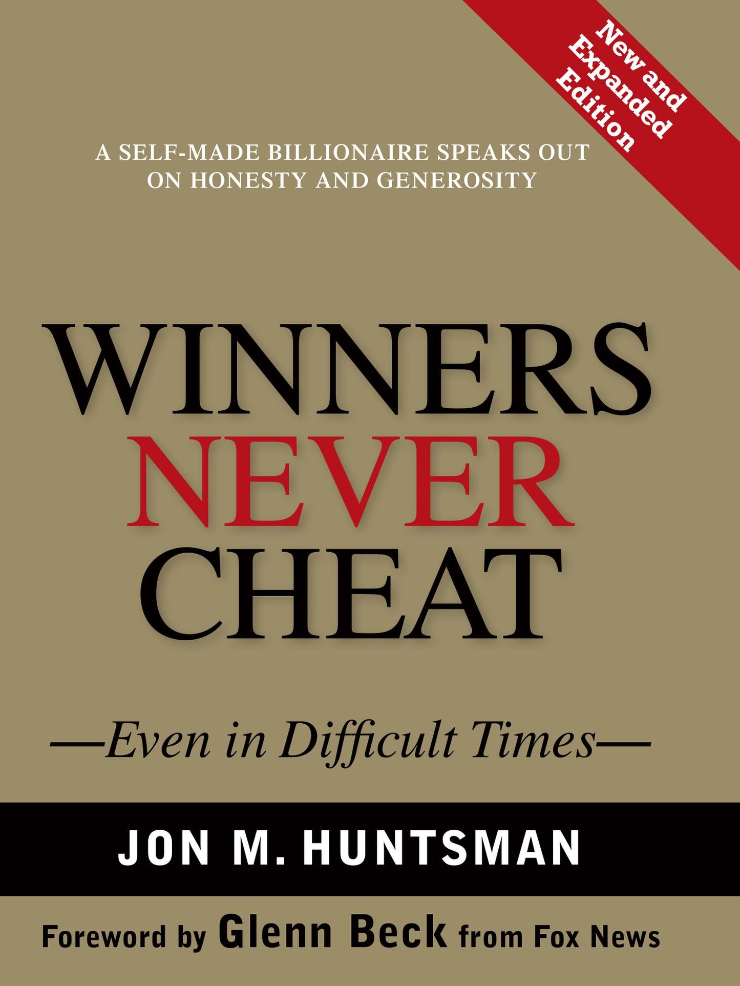 Winners Never Cheat: Even in Difficult Times