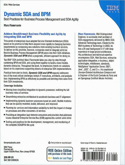 Dynamic SOA and BPM: Best Practices for Business Process Management and SOA Agility
