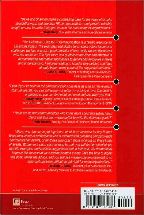 The Definitive Guide to HR Communication: Engaging Employees in Benefits, Pay, and Performance