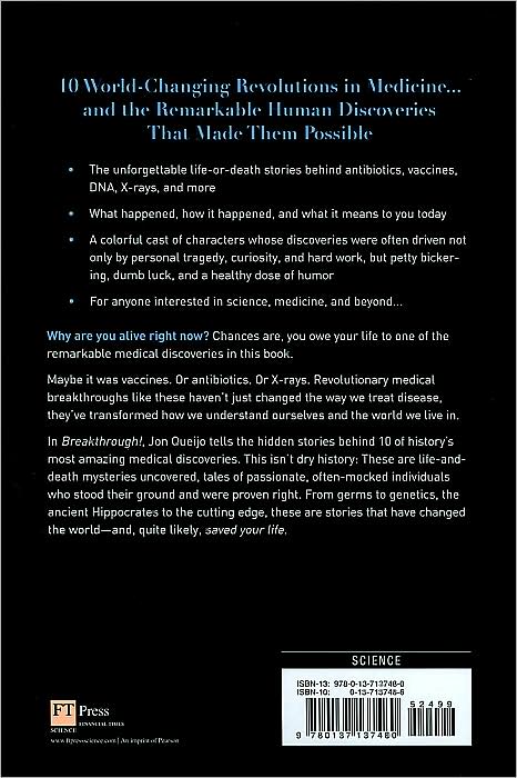 Breakthrough!: How the 10 Greatest Discoveries in Medicine Saved Millions and Changed Our View of the World