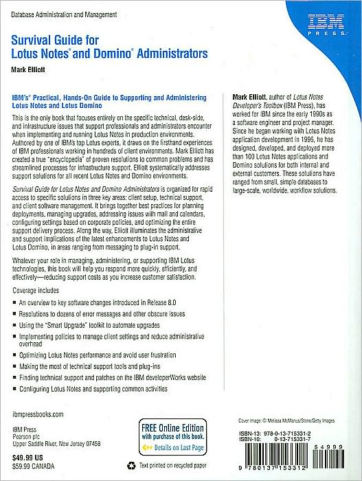 Survival Guide for Lotus Notes and Domino Administrators