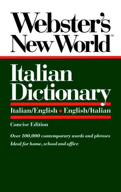 Webster's New World Italian Dictionary, Concise Edition
