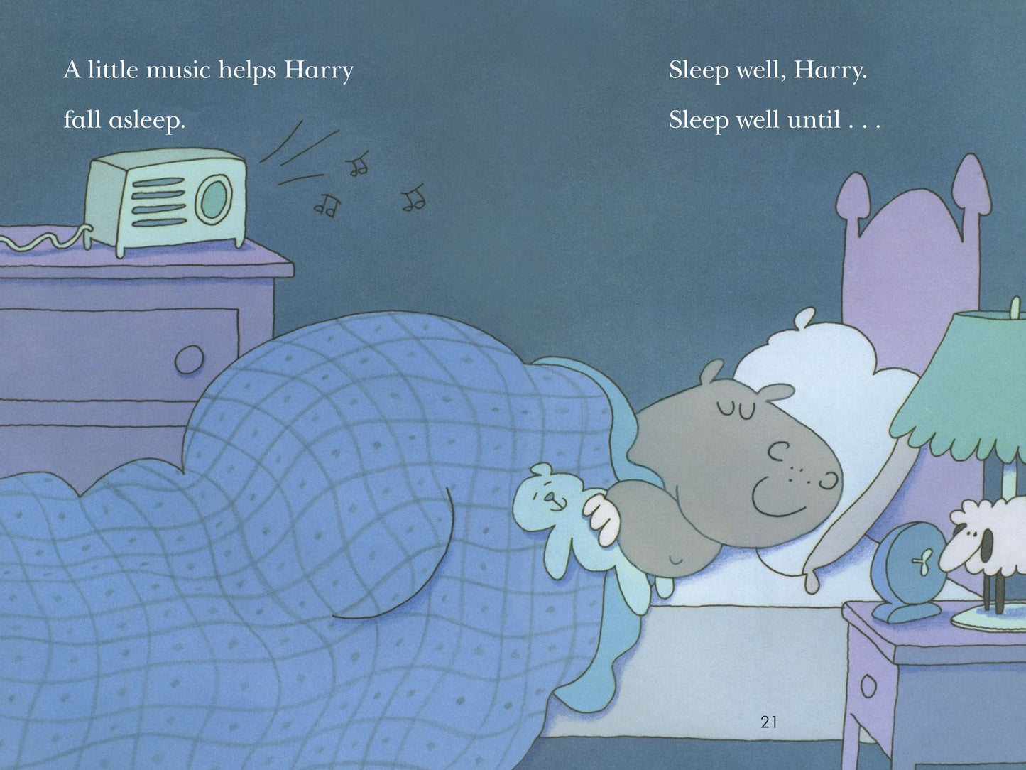 Harry Gets Ready for School