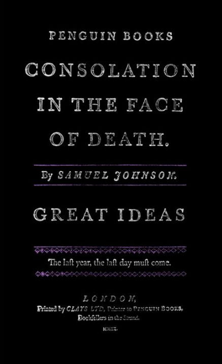 Great Ideas Consolation In The Face Of Death