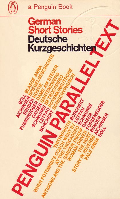 Parallel Text: German Short Stories: Deutsche Kurzgeschichten