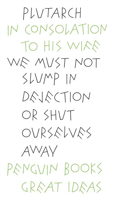 In Consolation to his Wife