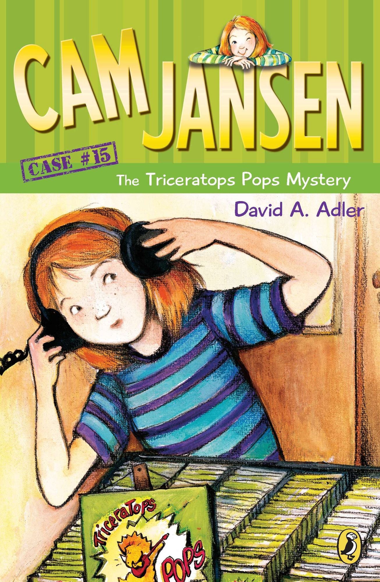 The Triceratops Pops Mystery (Cam Jansen Series #15)