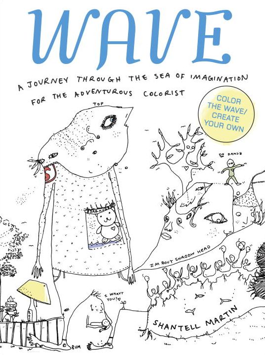 WAVE: A Journey Through the Sea of Imagination for the Adventurous Colorist