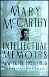 Intellectual Memoirs: New York, 1936-1938