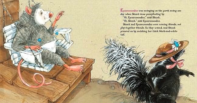 Why Epossumondas Has No Hair on His Tail