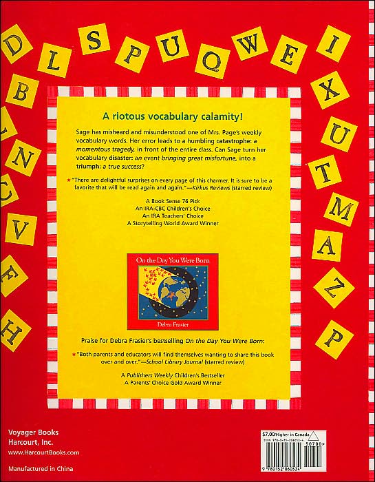 Miss Alaineus: A Vocabulary Disaster