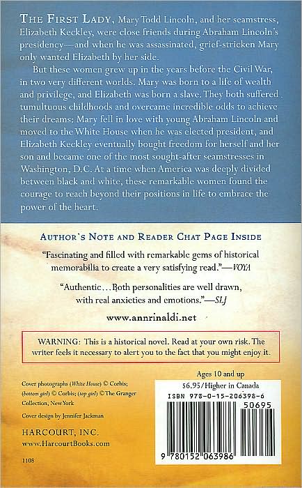 An Unlikely Friendship: A Novel of Mary Todd Lincoln and Elizabeth Keckley
