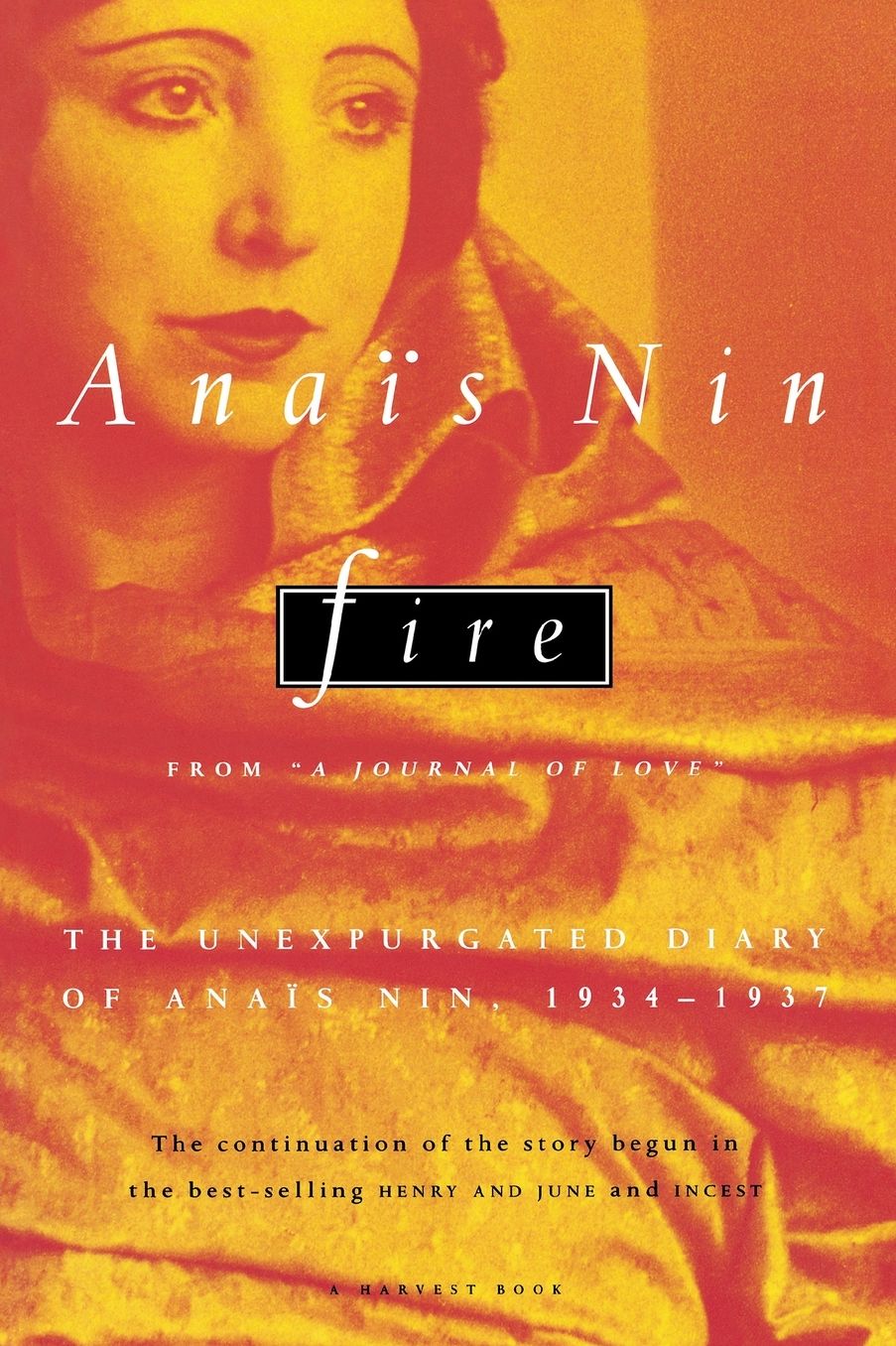 Fire: From "A Journal of Love" The Unexpurgated Diary of Anais Nin, 1934-1937
