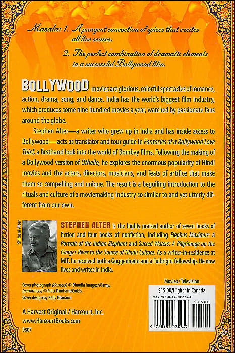Fantasies of a Bollywood Love Thief: Inside the World of Indian Moviemaking