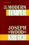 Modern Temper: A Study And A Confession